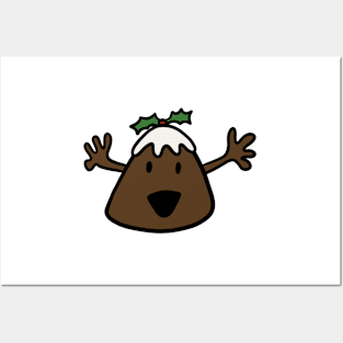 Christmas pudding Posters and Art